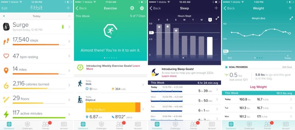 Fitbit app_screenshot
