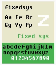 Fixedsys