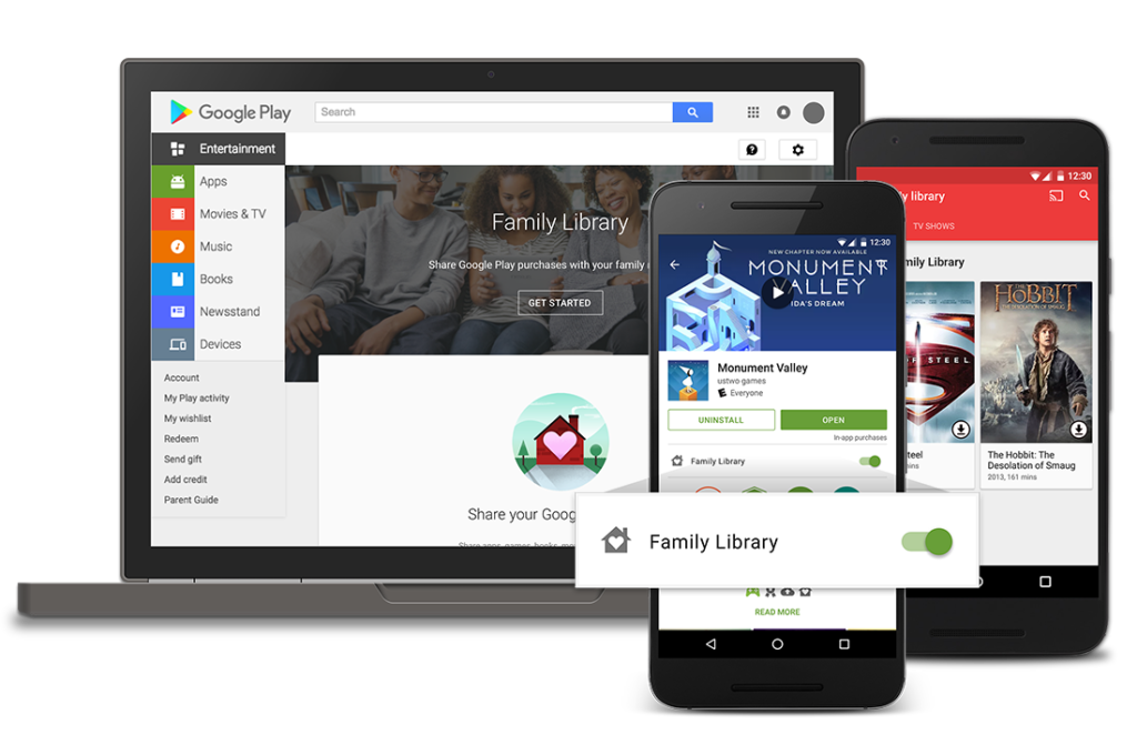 Google-play-Family-Library