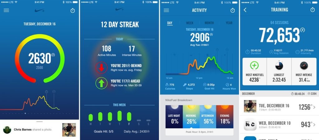 Nike + Fuel_screenshot