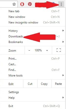 download-menu