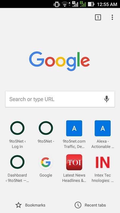 google-chrome-on-android-screen
