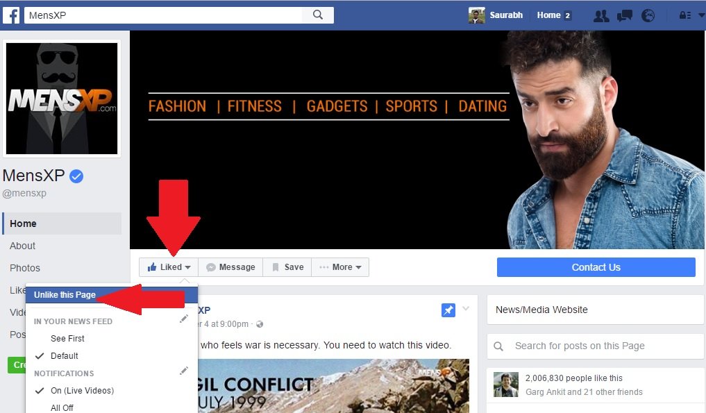 unfollow-a-facebook-page