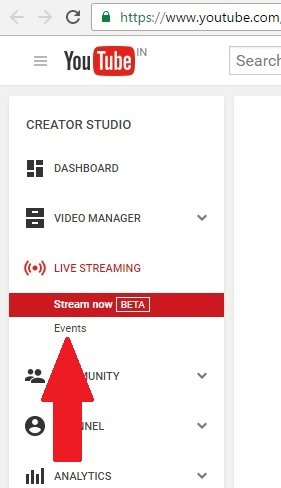 youtube-screencasting-page-event