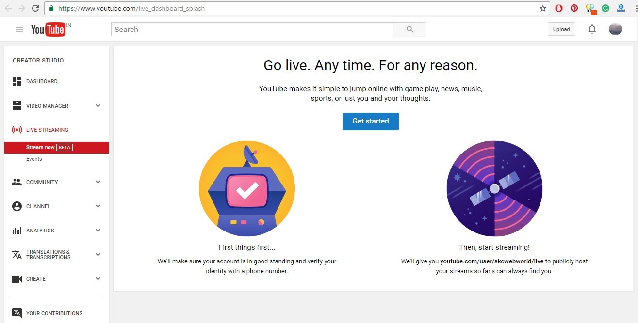 youtube-screencasting-page