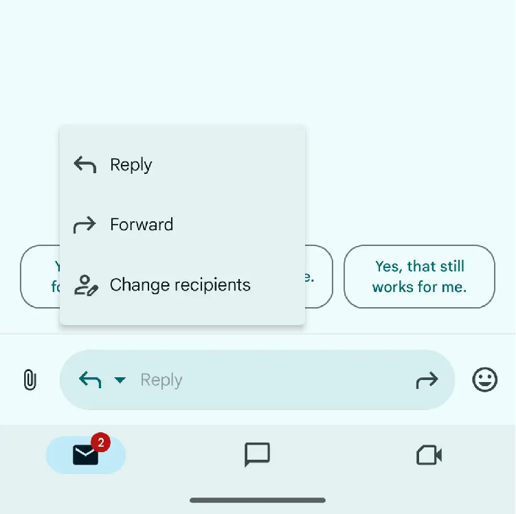 Gmail Quick Reply
