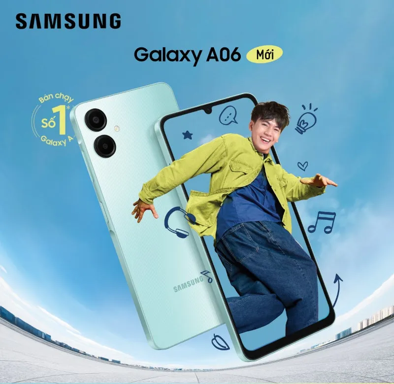 Samsung Galaxy A06 Samsung Galaxy A06 | Image credits: Samsung