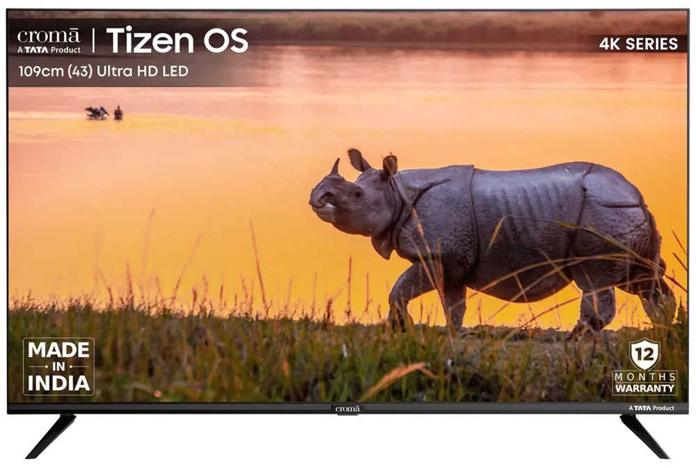 Croma Tizen OS TVs by Veira | 4K Smart TV