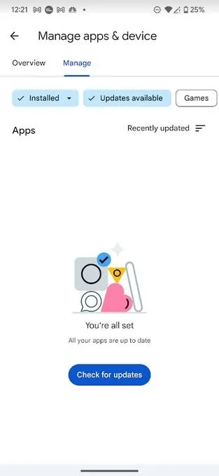 Google Play Store-updatedone Google Play Store
