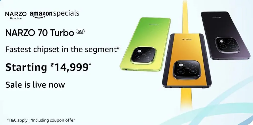 Realme NARZO 70 Turbo 5G India