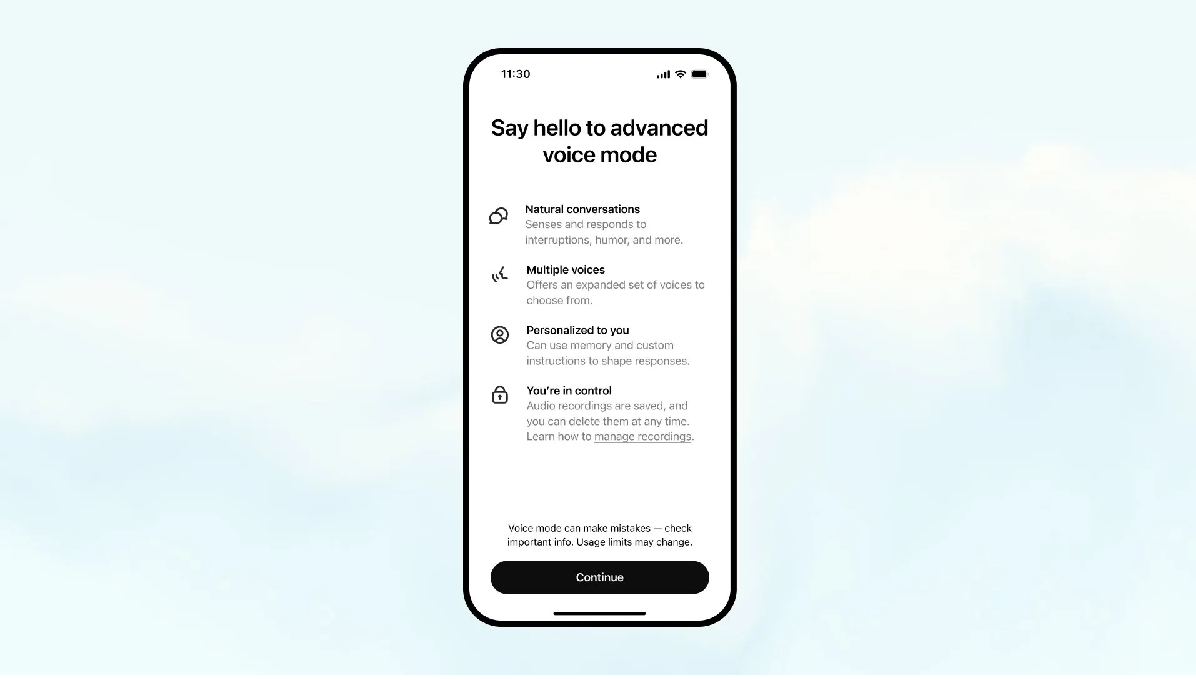 ChatGPT Advanced Voice